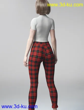 3D打印模型dForce Marmalade Outfit for Genesis 8 Female(s)的图片