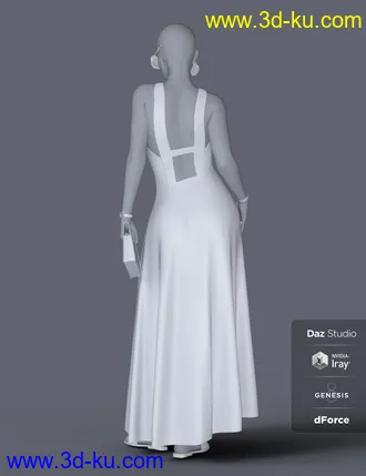 3D打印模型dForce Minimalist Summer Outfit for Genesis 8 Female(s)的图片