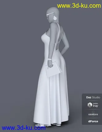 3D打印模型dForce Minimalist Summer Outfit for Genesis 8 Female(s)的图片