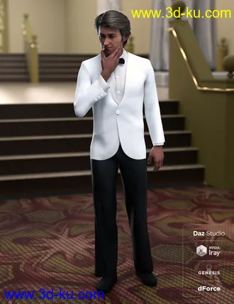 3D打印模型dForce Monte Carlo Suit for Genesis 8 Male(s)的图片