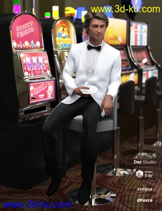 3D打印模型dForce Monte Carlo Suit for Genesis 8 Male(s)的图片