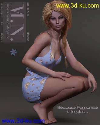 3D打印模型dforce Nostalgia Lingerie G8的图片