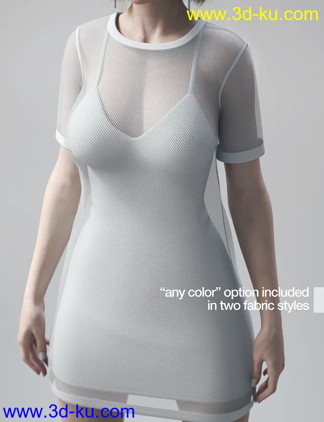 dForce November Outfit for Genesis 8 Female(s)模型的图片6