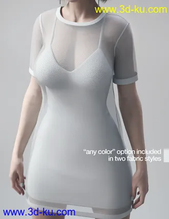 3D打印模型dForce November Outfit for Genesis 8 Female(s)的图片