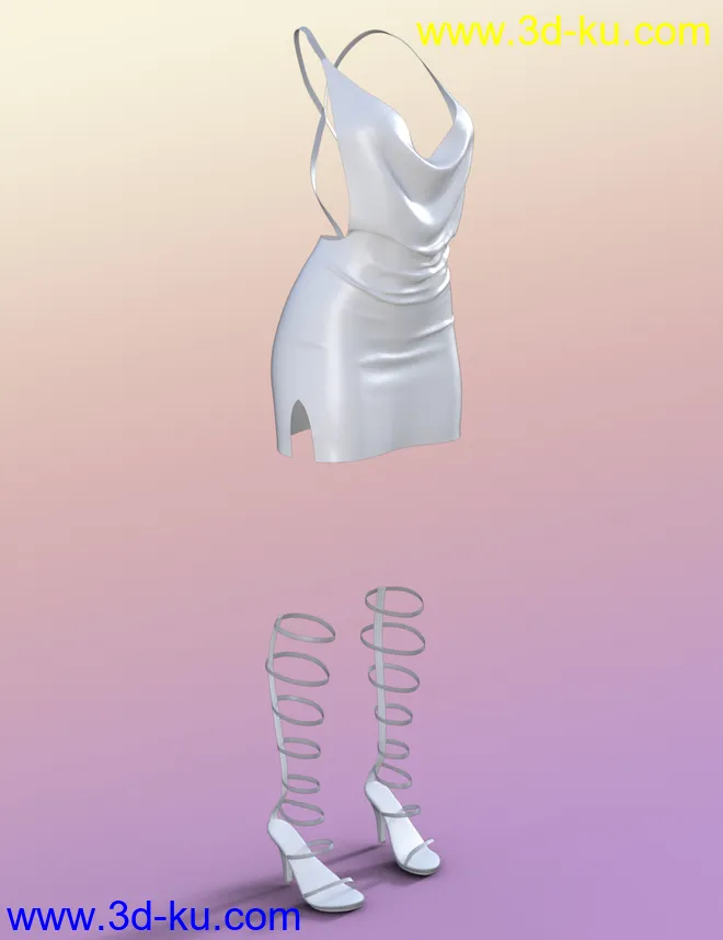 dForce On Stage Outfit and Poses for Genesis 8 Female(s)模型的图片10