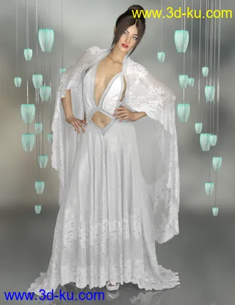 3D打印模型dForce Opera Outfit for Genesis 8 Female(s)的图片
