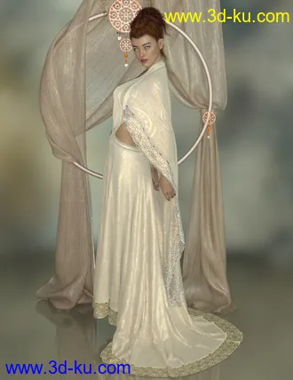 3D打印模型dForce Opera Outfit for Genesis 8 Female(s)的图片