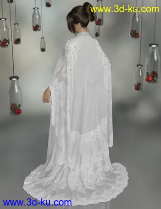 3D打印模型dForce Opera Outfit for Genesis 8 Female(s)的图片