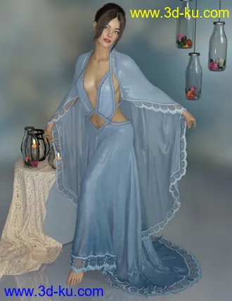3D打印模型dForce Opera Outfit for Genesis 8 Female(s)的图片