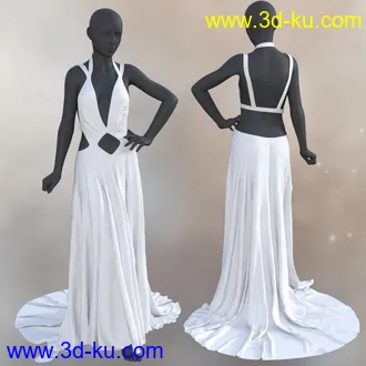 3D打印模型dForce Opera Outfit for Genesis 8 Female(s)的图片