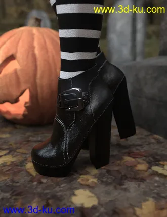 3D打印模型dForce Playful Witchy Outfit for Genesis 8 Female(s)的图片
