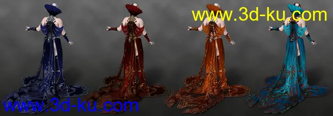 dForce Ridge Outfit for Genesis 8 Female模型的图片5