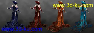 3D打印模型dForce Ridge Outfit for Genesis 8 Female的图片
