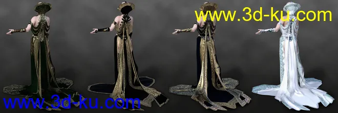 dForce Ridge Outfit for Genesis 8 Female模型的图片8