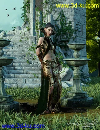 3D打印模型dForce Ridge Outfit for Genesis 8 Female的图片
