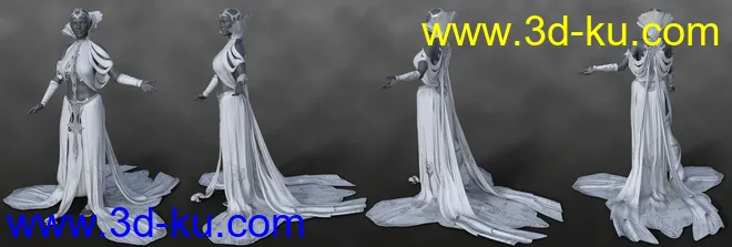 dForce Ridge Outfit for Genesis 8 Female模型的图片10