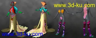 3D打印模型dForce Ridge Outfit for Genesis 8 Female的图片
