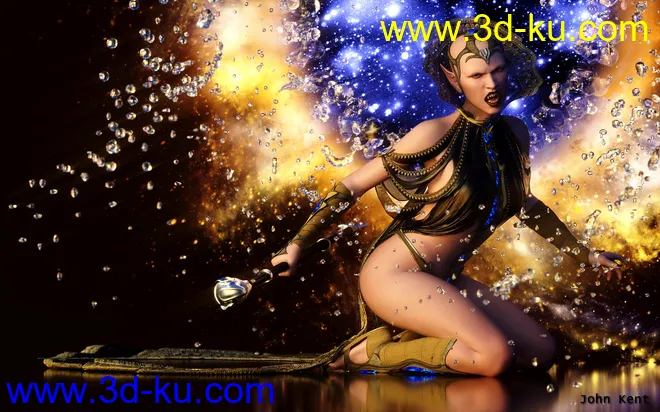 dForce Ridge Outfit for Genesis 8 Female模型的图片16