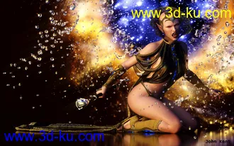 3D打印模型dForce Ridge Outfit for Genesis 8 Female的图片