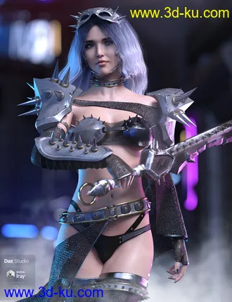 3D打印模型dForce Silk Shadow Outfit Textures的图片