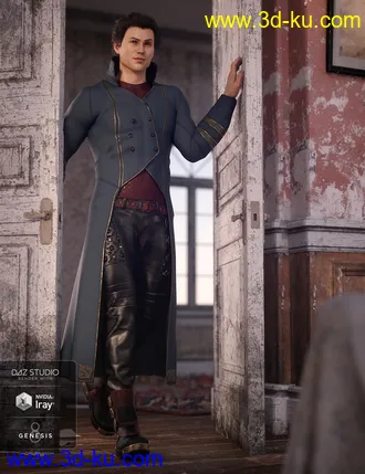 3D打印模型dForce Tepes Outfit Textures的图片