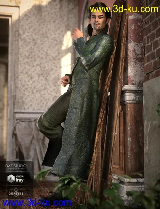 3D打印模型dForce Tepes Outfit Textures的图片