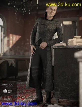 3D打印模型dForce Tepes Outfit Textures的图片