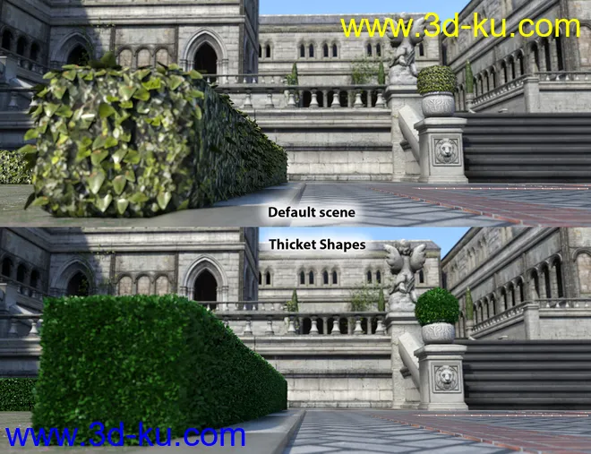dForce Thicket Shapes模型的图片4