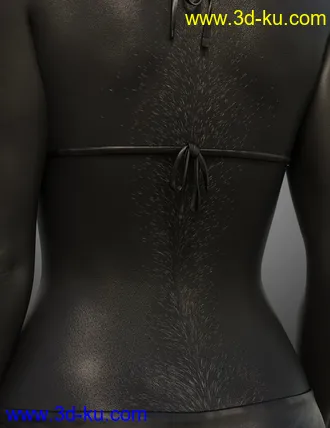 3D打印模型dForce Vellus Hair for Babina 8的图片