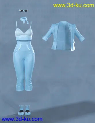 3D打印模型dForce Vintage Soda HD Outfit for Genesis 8 Female(s)的图片