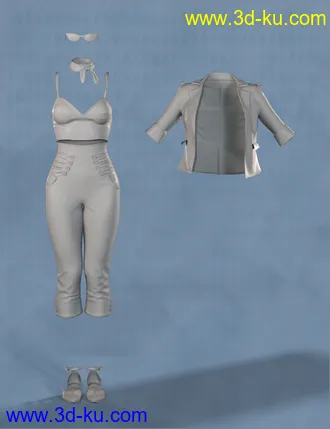 3D打印模型dForce Vintage Soda HD Outfit for Genesis 8 Female(s)的图片