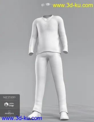 3D打印模型dForce Winston Avenue Outfit for Genesis 8 Male(s)的图片