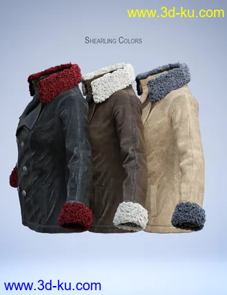 3D打印模型dForce Winter Trendy Outfit Add-On的图片