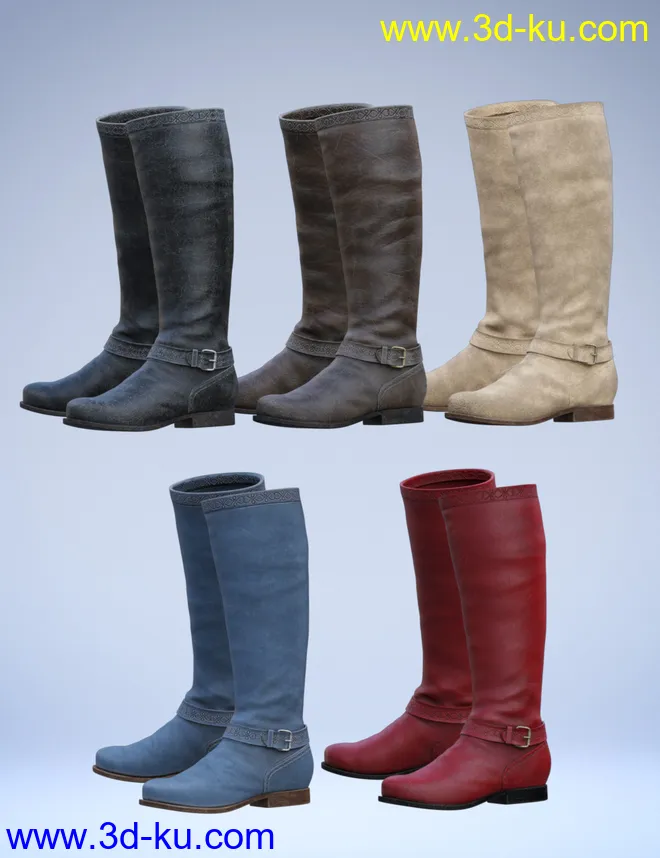 dForce Winter Trendy Outfit Add-On模型的图片7