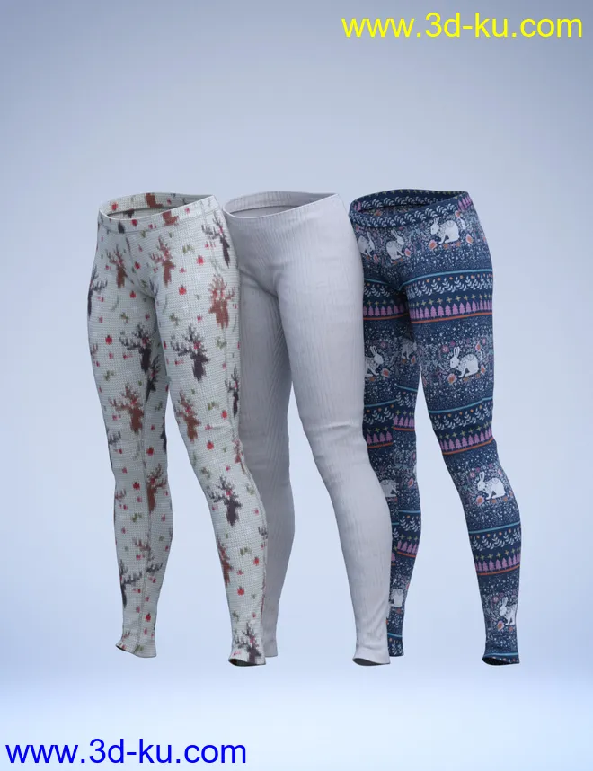 dForce Winter Trendy Outfit Add-On模型的图片9