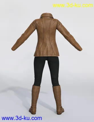 3D打印模型dForce Winter Trendy Outfit for Genesis 8 Female(s)的图片