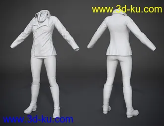 3D打印模型dForce Winter Trendy Outfit for Genesis 8 Female(s)的图片