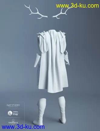 3D打印模型dForce Wood Warden for Genesis 8 Female(s)的图片