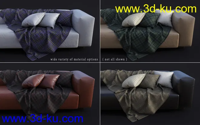 DGV_Modular Sofa & Props模型的图片7