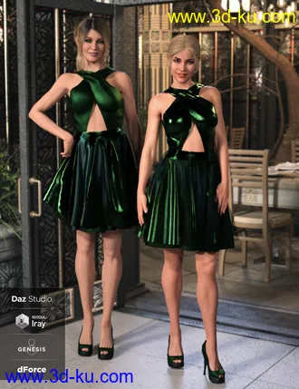 3D打印模型Dinner Date Outfit Textures的图片