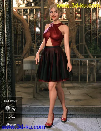 3D打印模型Dinner Date Outfit Textures的图片