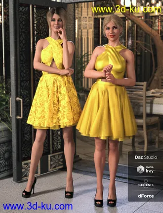 3D打印模型Dinner Date Outfit Textures的图片