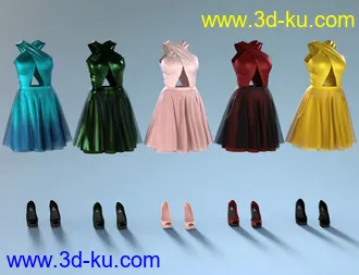 3D打印模型Dinner Date Outfit Textures的图片