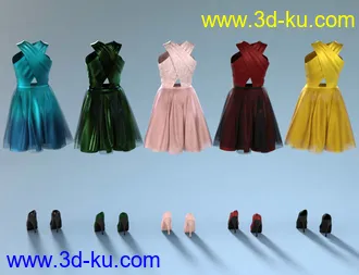 3D打印模型Dinner Date Outfit Textures的图片