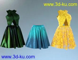 3D打印模型Dinner Date Outfit Textures的图片