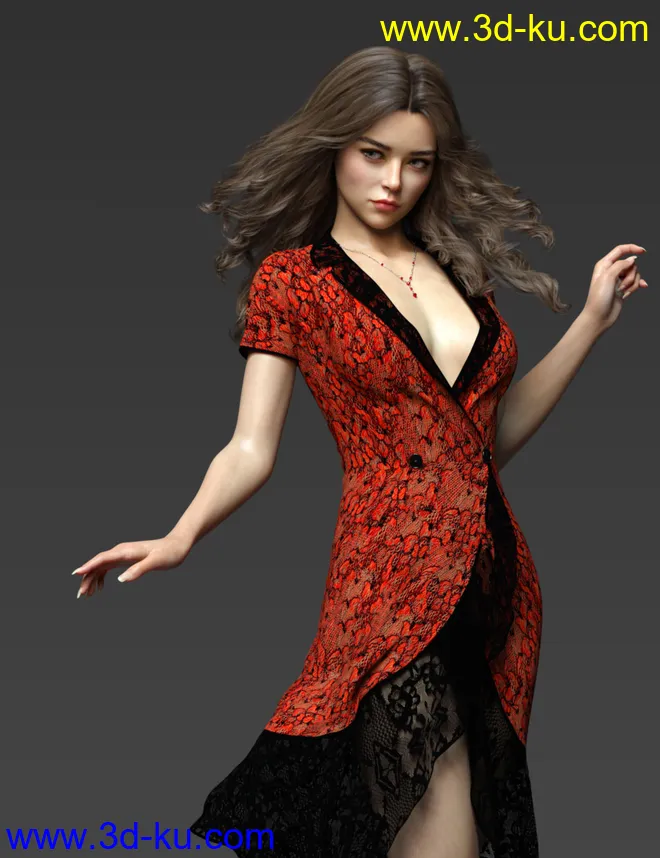 Dior HD for Genesis 8 Female模型的图片3