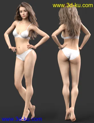 3D打印模型Dior HD for Genesis 8 Female的图片
