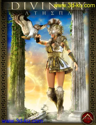 3D打印模型Divinity - Athena Outfit for Genesis 8 Female(s)的图片