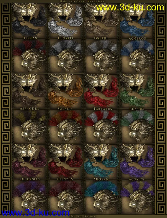 Divinity - Athena Outfit for Genesis 8 Female(s)模型的图片16