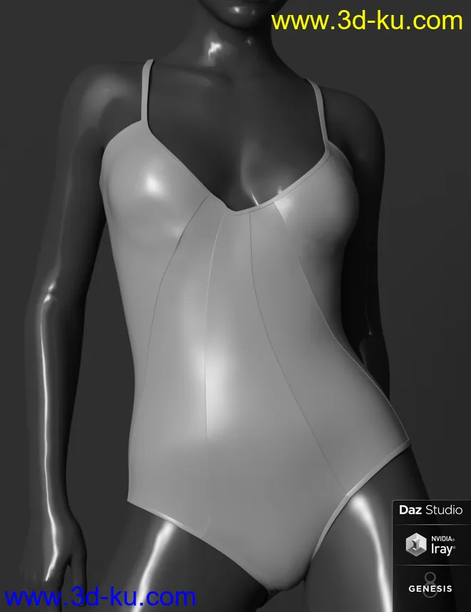 Dixie Swimwear for Genesis 8 Female(s)模型的图片5